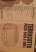 Terracotta Pizza Oven & Grill, Witgoed en Apparatuur, Ovens, Ophalen, Minder dan 45 cm, Minder dan 45 cm, Nieuw