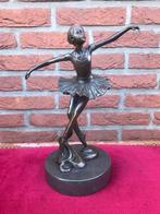 bronzen beeld, jonge ballerina (2), Ophalen of Verzenden