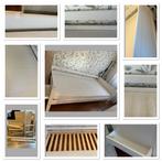 Half hoogslaper/ 1pers bed, Ophalen, Gebruikt, 90 cm, Eenpersoons