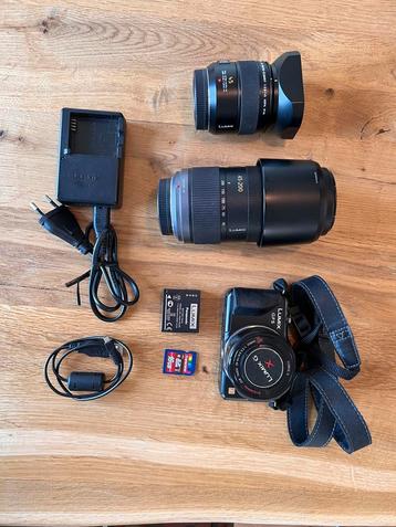 Lumix GF5 + 3 lenzen + tas + accessoires beschikbaar voor biedingen