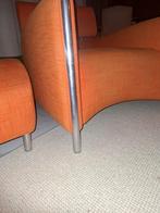 Leolux Oblomov 2 fauteuils + 2 hockers Design - Vintage, Ophalen, Gebruikt, Design, 75 tot 100 cm