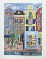 HEMA puzzel 1000 stukjes grachtenpanden zgan., Ophalen of Verzenden, Zo goed als nieuw