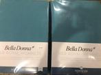 2x bella Donna Jersey hoeslaken 90/100x200/220, Nieuw, Blauw, Ophalen of Verzenden, Eenpersoons