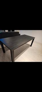 Zwart houten eettafel 190x90 van €613 voor €210, Huis en Inrichting, Tafels | Eettafels, Ophalen, 50 tot 100 cm, Zo goed als nieuw