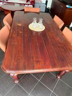 Eettafel, Ophalen, 100 tot 150 cm, Eikenhout, 200 cm of meer