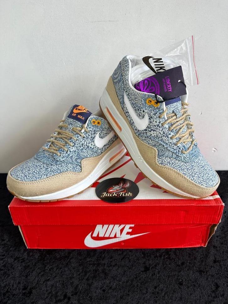 Nike air Max 1 Liberty London Blue - size 38,5, Kleding | Heren, Schoenen, Nieuw, Sneakers of Gympen, Overige kleuren, Ophalen of Verzenden