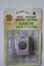 Make me cassette craft punch x, Verzenden, Nieuw, Overige thema's, Pons of Mal