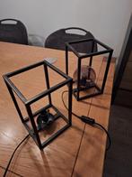 Tafellampen set - industrieel design, Huis en Inrichting, Lampen | Tafellampen, Ophalen of Verzenden