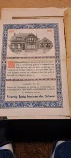 Soort diploma van school met den bijbel ouderkerk a/d ijssel, Ophalen, Voor 1920