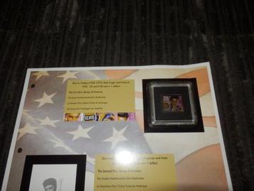 Elvis Presley Te first stamp of America. 29 dollarcent. beschikbaar voor biedingen