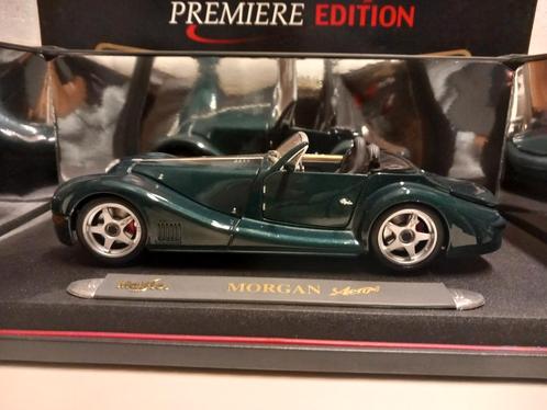 Morgan Aero Eight donker groen of blauw Maisto 1:18 KRD, Hobby en Vrije tijd, Modelauto's | 1:18, Zo goed als nieuw, Auto, Maisto