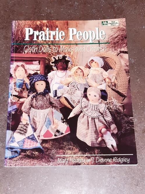 Prairie people cloth dolls  / zelf lappen poppen maken, Boeken, Hobby en Vrije tijd, Gelezen, Ophalen of Verzenden