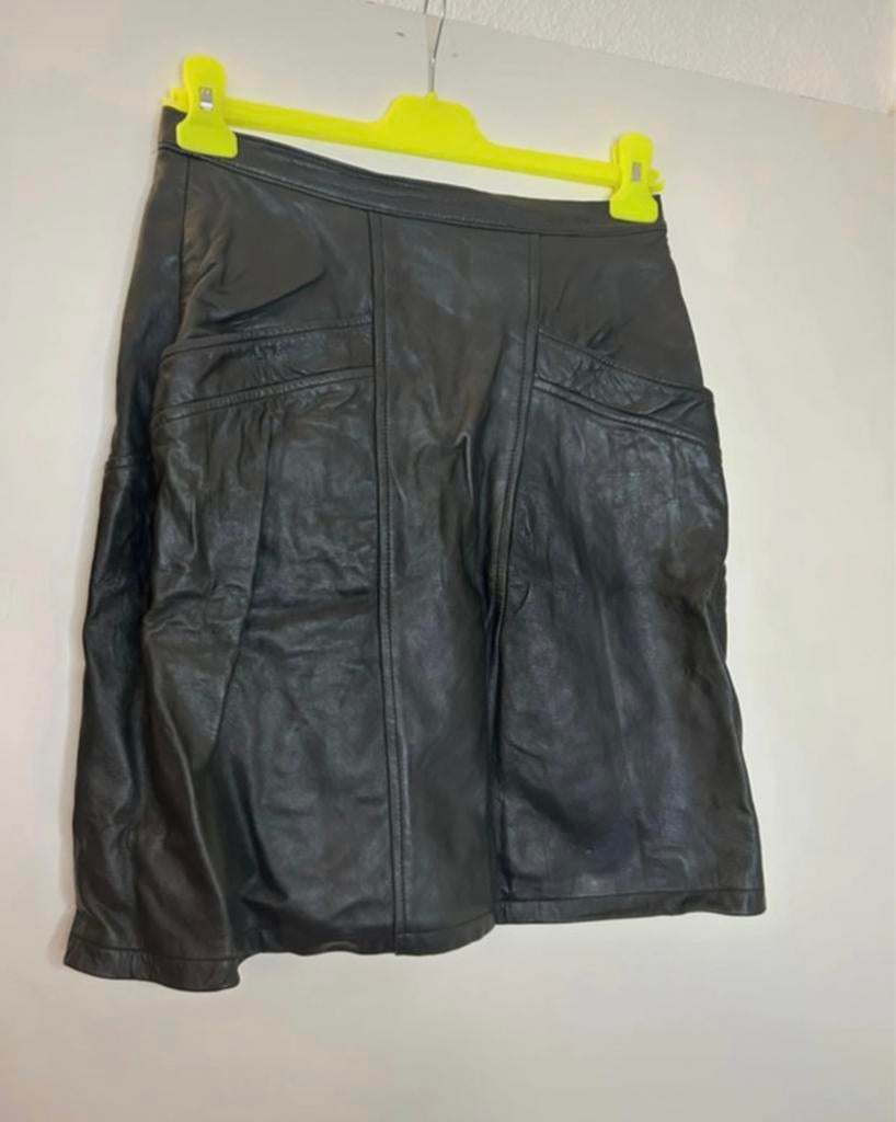 Echt leren dames rok merk Miki Martin maat XS/34, Kleding | Dames, Rokken, Zwart, Ophalen of Verzenden, Maat 34 (XS) of kleiner