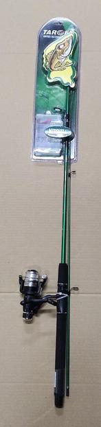 NIEUW Set Mitchell Spinhengel Target 2,10 Mtr 5-25 G + Molen, Watersport en Boten, Hengelsport | Roofvissen, Ophalen, Nieuw, Complete set