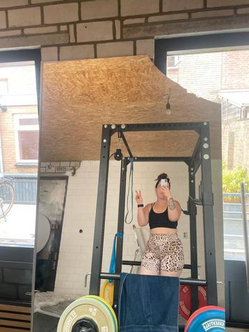 Spiegel (voor homegym/schuur) beschikbaar voor biedingen