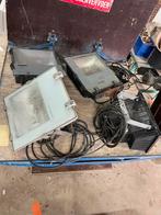 Gaslampen/ bouwplaatsverlichting/paardenbak, Ophalen, Gebruikt, 500 watt of meer, Lamp met armatuur