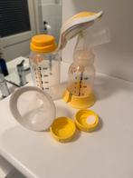 Medela Harmony handkolf + extra fles, Kinderen en Baby's, Babyvoeding en Toebehoren, Ophalen, Gebruikt, Borstkolf