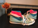 All stars- hoog kleurrijk model. Maat 39 (6), Blauw, Ophalen of Verzenden, Converse All Stars, Sneakers of Gympen