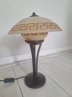 Art deco table lamp, Ophalen, Art deco, Zo goed als nieuw, Glas