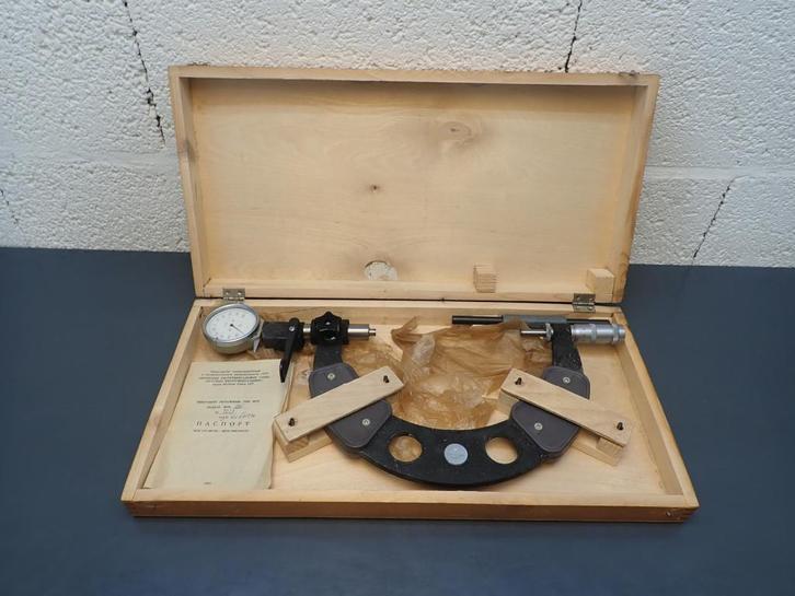 Hefboom Micrometer / schroefmaat 150 - 200mm, Doe-het-zelf en Verbouw, Meetapparatuur, Gebruikt, Ophalen of Verzenden
