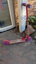 Leuk meisjes kinderstepje roze paars met leuke print er op, Fietsen en Brommers, Steps, Ophalen, Gebruikt, Gewone step