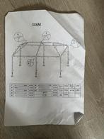D&S GERMANY paviljoen partytent 3x6 meter, wit, Tuin en Terras, Partytenten, Ophalen, Partytent, Minder dan 4 meter, Nieuw
