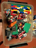 Lego Bak met Politieauto, Boot & Blokjes, Ophalen