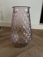 Roze vaas, Overige kleuren, Nieuw, Ophalen of Verzenden, Glas