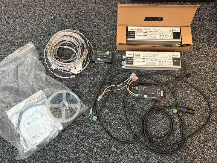 Artecta LED-strip pixel set (2 x 5 meter, pixelgestuurd), Muziek en Instrumenten, Licht en Laser, Zo goed als nieuw, Licht, Geluidgestuurd