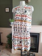 K-Design K Design vogel wit groen jurk L Gratis Verzenden !, K-design, Verzenden, Wit, Maat 42/44 (L)