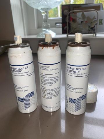 Texwipe Rubber Roller Restorer Printer 3x GRATIS  beschikbaar voor biedingen