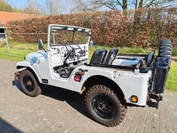 Aangeboden onderdelen stoere Nekaf M38a1 jeep  beschikbaar voor biedingen
