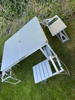 Bo-camp family special picknicktafel inklapbaar aluminium, Ophalen, Gebruikt, Campingtafel