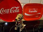 Coca-Cola Dienblad & Cheeta Knuffel 1999, Ophalen of Verzenden, Gebruikt, Gebruiksvoorwerp