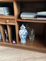 Delfts Blauwe Vaas met Deksel, Antiek en Kunst, Antiek | Vazen, Ophalen