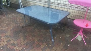 Tuin tafel antraciet beschikbaar voor biedingen