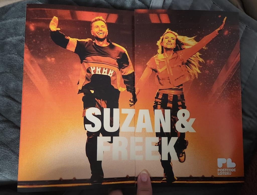 Suzan & Freek Concert Tickets 4 Staanplaatsen, Twee personen, Mei