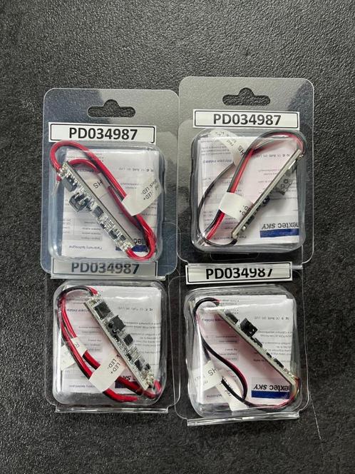4x MINI LED PROFIEL DEURSENSOR 4A, Hobby en Vrije tijd, Elektronica-componenten, Nieuw, Ophalen of Verzenden