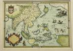 Oude kaart van Oost-Indië en Zuid-oost Azië, Verzenden, 1800 tot 2000, Nederland, Landkaart