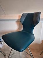 Set van 2 barkrukken/stoelen, Huis en Inrichting, Stoelen, Ophalen, Gebruikt, Twee, Blauw