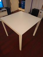 Witte Ikea Tafel 75x75 cm, Huis en Inrichting, Tafels | Eettafels, Overige materialen, Gebruikt, 50 tot 100 cm, Vierkant