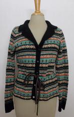 Trachten/Noors/folkore look wol mix vestje van King Louie! L, Kleding | Dames, Verzenden, Zo goed als nieuw, Maat 42/44 (L), Groen