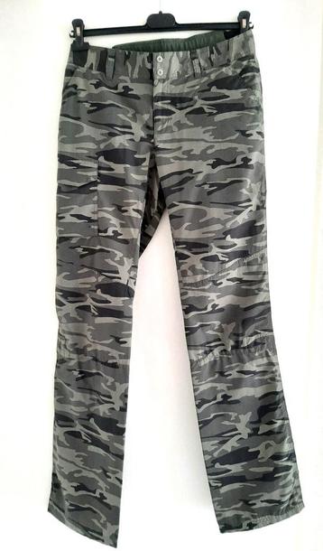 camouflage wandelbroek dames sun protection maat 40 NIEUW