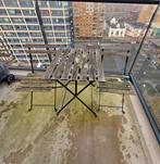 Leuk bistro setje - decoratie, 2 zitplaatsen, Gebruikt, Ophalen of Verzenden, Tuinset