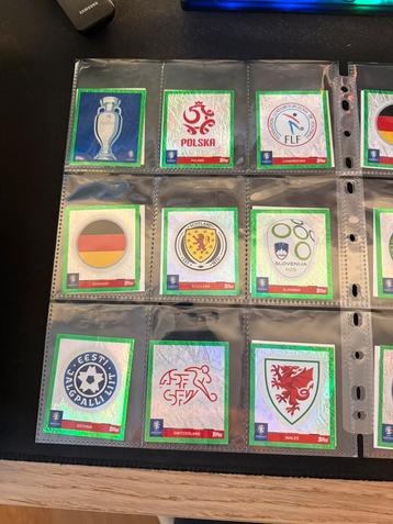 Topps Euro 2024 Parallel 450+ stickers beschikbaar voor biedingen