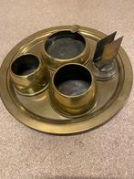 messing rookset nécessaire de fumeur, Ophalen of Verzenden, Brons