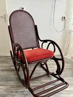 Schommelstoel, Huis en Inrichting, Fauteuils, Ophalen, Gebruikt, 125 tot 150 cm, Riet of Rotan