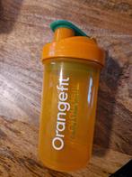 3x Orangefit shakebekers. 1 lange smalle,2 bredere zie foto, Ophalen of Verzenden, Gebruikt