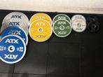 145 kg ATX Chrome Calibrated Steel Plates halterschijvenset, Ophalen, ., Zo goed als nieuw, .
