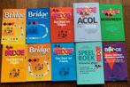 Bridge boekjes 10 stuks, Drie of vier spelers, Ophalen, Zo goed als nieuw